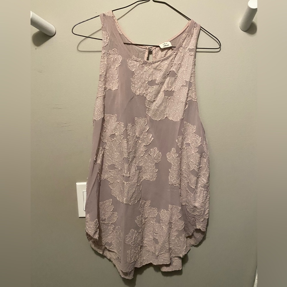 Wilfred blush lace top